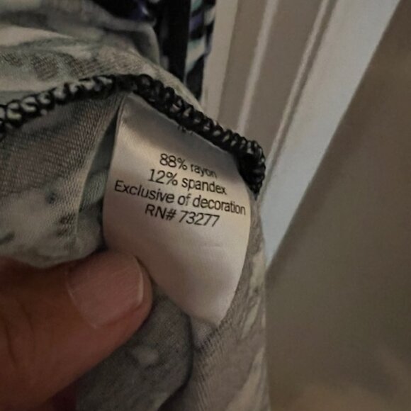 Apt 9 Women's multicolored dress with pockets, Size XL - Picture 5 of 8